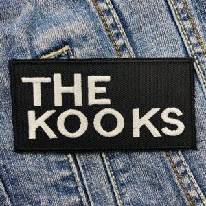 The Kooks | English Pop-Rock Band | Luke Pritchard | Alternative/Indie | Embroidered Patch Badge Applique Iron on | Trendy | DIY | Decorative | Collectible