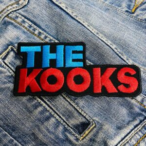 The Kooks | English Pop-Rock Band | Luke Pritchard | Alternative/Indie | Embroidered Patch Badge Applique Iron on | Trendy | DIY | Decorative | Collectible