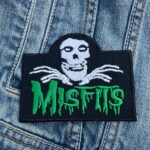 The Misfits | American Punk Rock Metal Band | Pioneers Of The Horror Punk Subgenre | Alternative/Indie | Embroidered Patch Badge Applique Iron on | Trendy | DIY | Decorative | Collectible