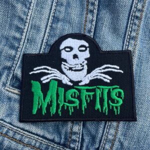 The Misfits | American Punk Rock Metal Band | Pioneers Of The Horror Punk Subgenre | Alternative/Indie | Embroidered Patch Badge Applique Iron on | Trendy | DIY | Decorative | Collectible