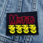 The Misfits | American Punk Rock Metal Band | Pioneers Of The Horror Punk Subgenre | Alternative/Indie | Embroidered Patch Badge Applique Iron on | Trendy | DIY | Decorative | Collectible