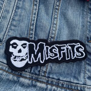 The Misfits | American Punk Rock Metal Band | Pioneers Of The Horror Punk Subgenre | Alternative/Indie | Embroidered Patch Badge Applique Iron on | Trendy | DIY | Decorative | Collectible