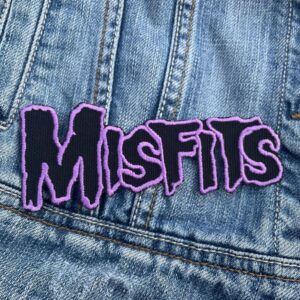 The Misfits | American Punk Rock Metal Band | Pioneers Of The Horror Punk Subgenre | Alternative/Indie | Embroidered Patch Badge Applique Iron on | Trendy | DIY | Decorative | Collectible
