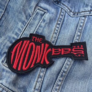The Monkees | American Pop Rock Band | Micky Dolenz | Embroidered Patch Badge Applique Iron on | Trendy | DIY | Decorative | Collectible