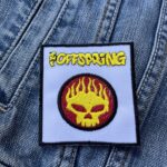 The Offspring | American Punk Rock Band | Manic Subsidal | Dexter Holland | Embroidered Patch Badge Applique Iron on | Trendy | DIY | Decorative | Collectible