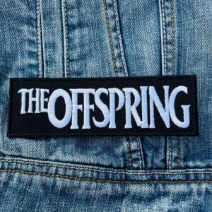 The Offspring | American Punk Rock Band | Manic Subsidal | Dexter Holland | Embroidered Patch Badge Applique Iron on | Trendy | DIY | Decorative | Collectible