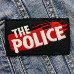 The Police | English Rock Band | Sting | ‎Andy Summers | Embroidered Patch Badge Applique Iron on | Trendy | DIY | Decorative | Collectible
