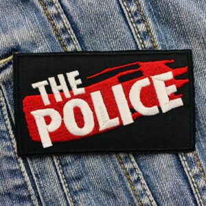 The Police | English Rock Band | Sting | ‎Andy Summers | Embroidered Patch Badge Applique Iron on | Trendy | DIY | Decorative | Collectible