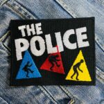 The Police | English Rock Band | Sting | ‎Andy Summers | Embroidered Patch Badge Applique Iron on | Trendy | DIY | Decorative | Collectible