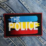 The Police | English Rock Band | Sting | ‎Andy Summers | Embroidered Patch Badge Applique Iron on | Trendy | DIY | Decorative | Collectible