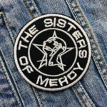 The Sisters Of Mercy | English Rock Band | Gothic rock | Post-punk | New wave | Embroidered Patch Badge Applique Iron on | Trendy | DIY | Decorative | Collectible