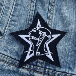 The Sisters Of Mercy | English Rock Band | Gothic rock | Post-punk | New wave | Embroidered Patch Badge Applique Iron on | Trendy | DIY | Decorative | Collectible