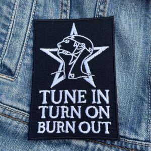 The Sisters Of Mercy | English Rock Band | Gothic rock | Post-punk | New wave | Embroidered Patch Badge Applique Iron on | Trendy | DIY | Decorative | Collectible