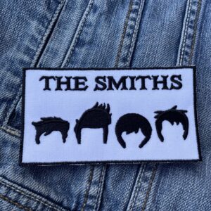 The Smiths | English Rock Band | Morrissey | Indie Pop | Indie Rock | Jangle Pop | Post-punk | Embroidered Patch Badge Applique Iron on | Trendy | DIY | Decorative | Collectible