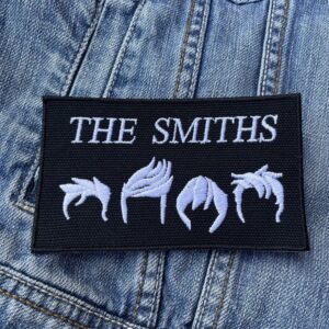 The Smiths | English Rock Band | Morrissey | Indie Pop | Indie Rock | Jangle Pop | Post-punk | Embroidered Patch Badge Applique Iron on | Trendy | DIY | Decorative | Collectible
