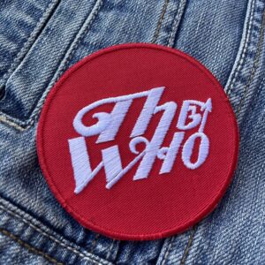 The Who Red Circle Logo Patch – Iron-On