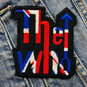 The Who Union Jack Logo Patch – Iron-On
