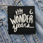 The Wonder Years | American Rock Band | Dan "Soupy" Campbell | Embroidered Patch Badge Applique Iron on | Trendy | DIY | Decorative | Collectible