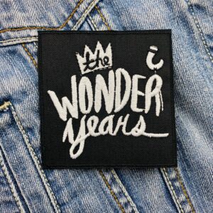 The Wonder Years | American Rock Band | Dan "Soupy" Campbell | Embroidered Patch Badge Applique Iron on | Trendy | DIY | Decorative | Collectible