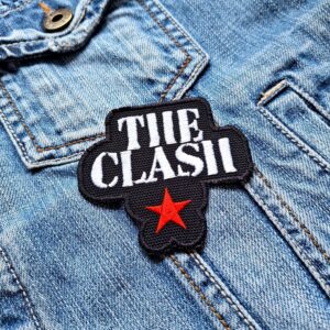 The Clash Military Star Logo Patch – Iron-On