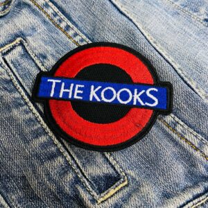 The Kooks | English Pop-Rock Band | Luke Pritchard | Alternative/Indie | Embroidered Patch Badge Applique Iron on | Trendy | DIY | Decorative | Collectible