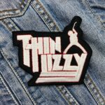 Thin Lizzy | Irish Hard Rock Band | Phil Lynott | Embroidered Patch Badge Applique Iron on | Trendy | DIY | Decorative | Collectible
