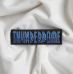 Thunderdome Logo Embroidered Patch (Iron-On)