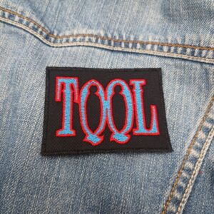 TOOL Logo Embroidered Patch – Iron-On