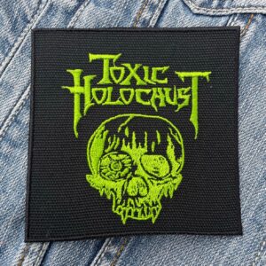 Toxic Holocaust | American Thrash Metal Band | Joel Grind | Nick Bellmore | Embroidered Patch Badge Applique Iron on | Trendy | DIY | Decorative | Collectible