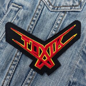 Toxik | American Thrash Metal Band | Josh Christian | Embroidered Patch Badge Applique Iron on | Trendy | DIY | Decorative | Collectible