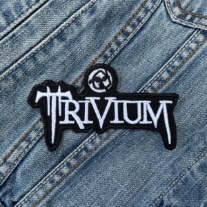 Trivium | American Heavy Metal Band | Matt Heafy | Progressive Metal | Embroidered Patch Badge Applique Iron on | Trendy | DIY | Decorative | Collectible