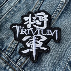 Trivium | American Heavy Metal Band | Matt Heafy | Progressive Metal | Embroidered Patch Badge Applique Iron on | Trendy | DIY | Decorative | Collectible