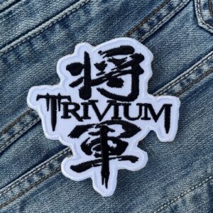 Trivium | American Heavy Metal Band | Matt Heafy | Progressive Metal | Embroidered Patch Badge Applique Iron on | Trendy | DIY | Decorative | Collectible