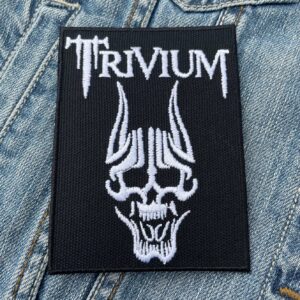 Trivium | American Heavy Metal Band | Matt Heafy | Progressive Metal | Embroidered Patch Badge Applique Iron on | Trendy | DIY | Decorative | Collectible