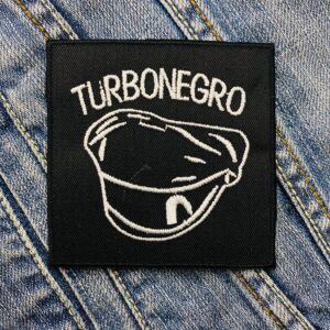 Turbonegro | Norwegian Rock Band | Glam Rock | Punk Rock | Hard Rock | Deathpunk | Embroidered Patch Badge Applique Iron on | Trendy | DIY | Decorative | Collectible