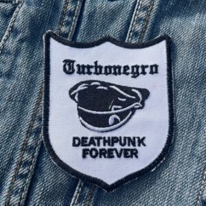 Turbonegro | Norwegian Rock Band | Glam Rock | Punk Rock | Hard Rock | Deathpunk | Embroidered Patch Badge Applique Iron on | Trendy | DIY | Decorative | Collectible