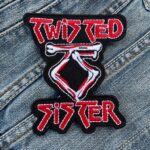 Twisted Sister | American Heavy Metal Band | We're Not Gonna Take It | I Wanna Rock | Embroidered Patch Badge Applique Iron on | Trendy | DIY | Decorative | Collectible