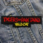 Tygers Of Pan Tang | English Heavy Metal Band | The Cage | Wild Cat | Robb Weir | Embroidered Patch Badge Applique Iron on | Trendy | DIY | Decorative | Collectible