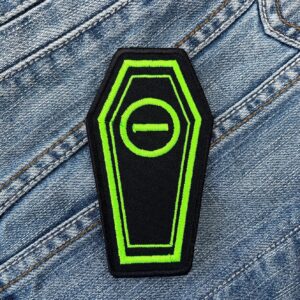 Type O Negative Coffin Logo Patch Iron-On