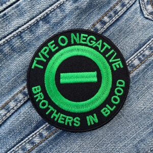 Type O Negative Brothers in Blood Patch – Iron-On