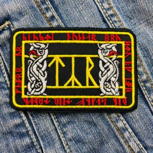Týr | Tyr | Faroese Folk Metal Band | Viking Lore | Mythology | History | Embroidered Patch Badge Applique Iron on | Trendy | DIY | Decorative | Collectible