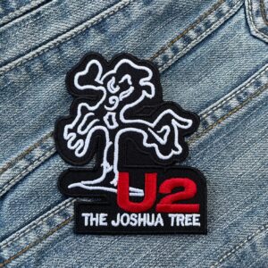 U2 | Irish Rock Band | Feedback | Rock | Alternative Rock | Pop Rock | Post-punk | Embroidered Patch Badge Applique Iron on | Trendy | DIY | Decorative | Collectible
