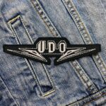 U.D.O. | UDO | German Heavy Metal Band | Udo Dirkschneide | Embroidered Patch Badge Applique Iron on | Trendy | DIY | Decorative | Collectible