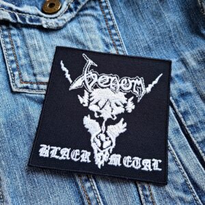 Venom | English Heavy Metal Band | Welcome to Hell | Black Metal | Embroidered Patch Badge Applique Iron on | Trendy | DIY | Decorative | Collectible