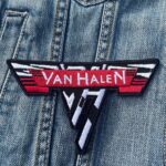 Van Halen | American Rock Band | Eddie Van Halen | Embroidered Patch Badge Applique Iron on | Trendy | DIY | Decorative | Collectible