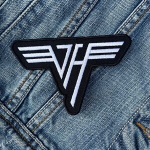 Van Halen | American Rock Band | Eddie Van Halen | Embroidered Patch Badge Applique Iron on | Trendy | DIY | Decorative | Collectible