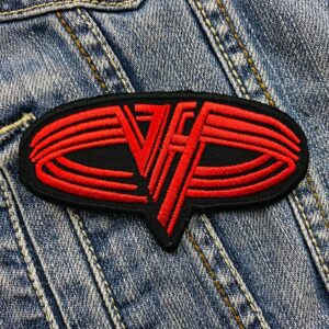 Van Halen | American Rock Band | Eddie Van Halen | Embroidered Patch Badge Applique Iron on | Trendy | DIY | Decorative | Collectible