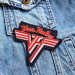 Van Halen | American Rock Band | Eddie Van Halen | Embroidered Patch Badge Applique Iron on | Trendy | DIY | Decorative | Collectible