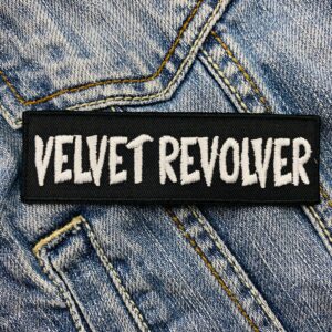 Velvet Revolver Band Logo Patch – Iron-On