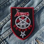 Venom | English Heavy Metal Band | Welcome to Hell | Black Metal | Embroidered Patch Badge Applique Iron on | Trendy | DIY | Decorative | Collectible